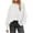 White, variant on Yangnuo Fall Winter Casual Trendy Cozy Sweaters for Women Women's Long Sleeved Round Neck Knitted Sweater Pullover Sweater