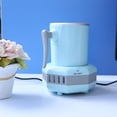 thumbnail image 4 of GUOOL Mini Desktop Quick Electric Beverage Cup Kettle Small Appliance US Blue, 4 of 8