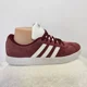 thumbnail image 4 of Adi - das VL Court 2.0 Burgundy White Suede Mens Size 6 Retro Throwback Sneakers, 4 of 6
