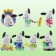 thumbnail image 3 of 7 unids/set Sanrio figura muñeca Kawaii Pachacco PVC Anime coleccionable lindo hecho a mano juguetes decorativos regalos de navidad decoración del hogar, 3 of 4