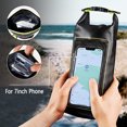 thumbnail image 4 of 2L 5L Dry Bag Touch Screen Waterproof Bags Beach Phone Pouch For Trekking Drifting Rafting Surfing Kayaking Outdoor Sports Bags Rose-2L, 4 of 6