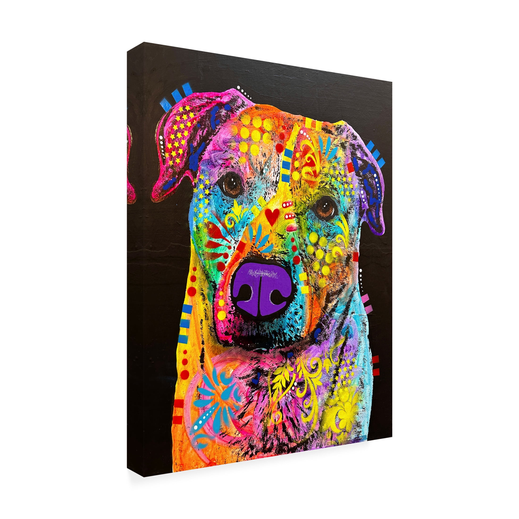 Canvas Wall Art - Dean Russo- Exclusive 'Hunker' Wall Art for Living Room, Bedroom, or Office Décor by Trademark Fine Art - 24 x 32 Inches