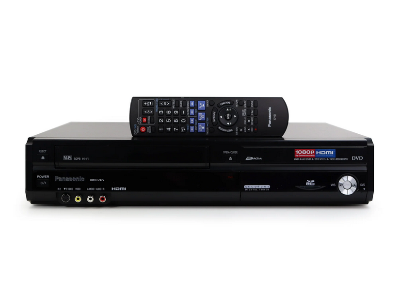 Panasonic DMR-EZ47V DVD VCR Recorder Combo with ACCUTUNE (ATSC) Tuner 1080p Upscaling (New) - image 4 of 4