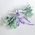 thumbnail image 4 of 1 Pieza de Decoración Artificiales para Casamiento de Pared de Lace Suministro de Envoltorio C perfecl decoración de flor de silla de flor de seda, 4 of 8