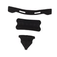 thumbnail image 4 of Kit de acolchado para casco Cojines de esponja suaves de secado rápido Almohadillas cómodas para casco Negro, 4 of 8