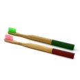 thumbnail image 3 of 8 Pcs Natural Bamboo Toothbrush Eco Friendly Round Handle Toothbrushes With Nylon Bristles (mixed Color), 3 of 3