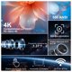 thumbnail image 2 of Magcubic HY350 Proyector 4K 1080P, 580 Lúmenes ANSI, Enfoque Automático con WiFi 6 y Bluetooth 5.0, Control de Voz Inteligente, Cine en Casa, 2 of 11