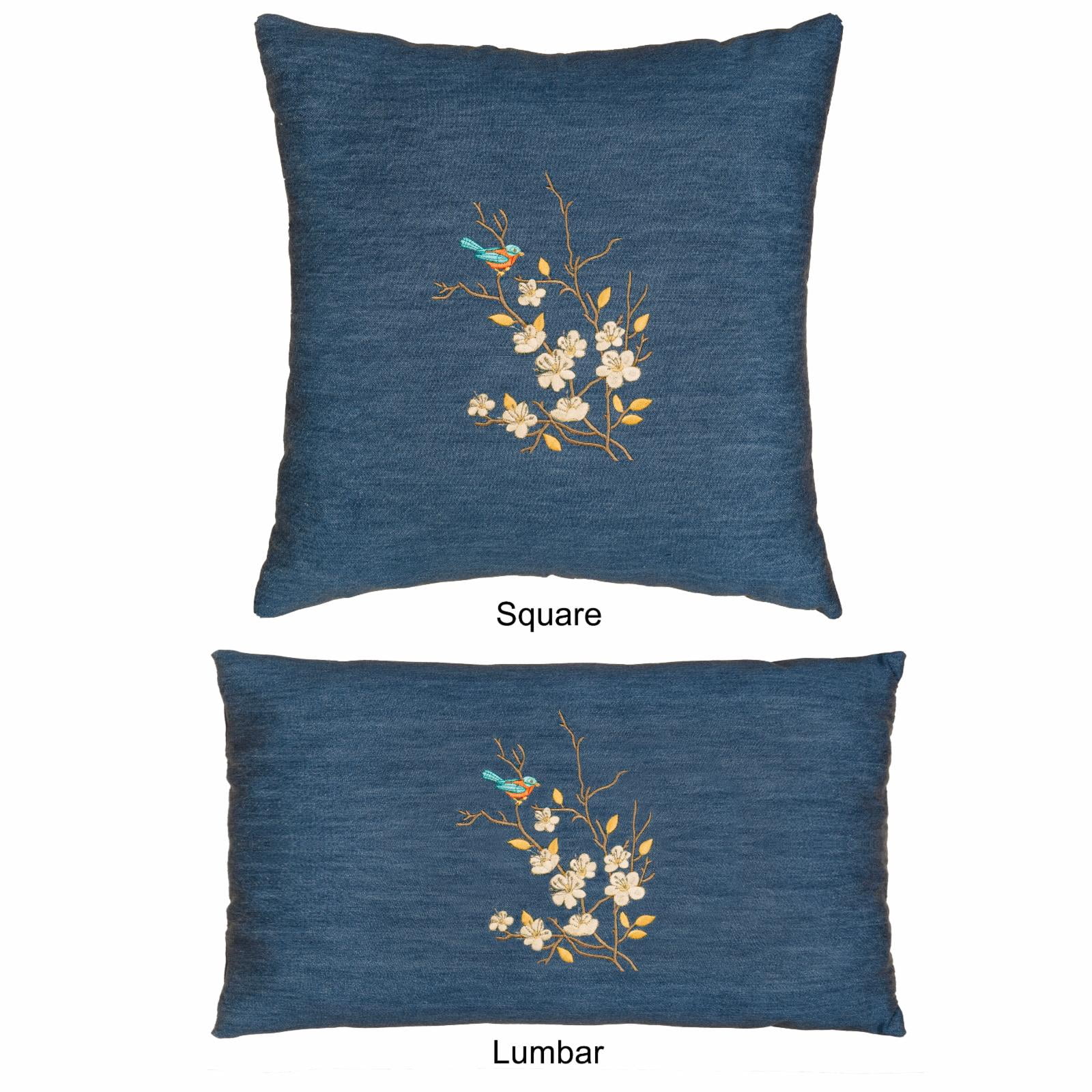 Linum Home Textiles Springtime Denim Decorative Pillow Cover