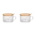 thumbnail image 3 of Advancent Juego de vasos de vidrio ecológicos - Fácil de limpiar Juego de vasos de vidrio livianos y duraderos Juego de tazas de té de taza de 1 estilo Girasoles 450ml 2Conjunto, 3 of 6