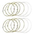 thumbnail image 1 of Dalazy 12 Pieces A107 Folk Guitar Strings Acoustic Automatic Winding Brass String Wire Musical Instrument Accessories, 1 of 6