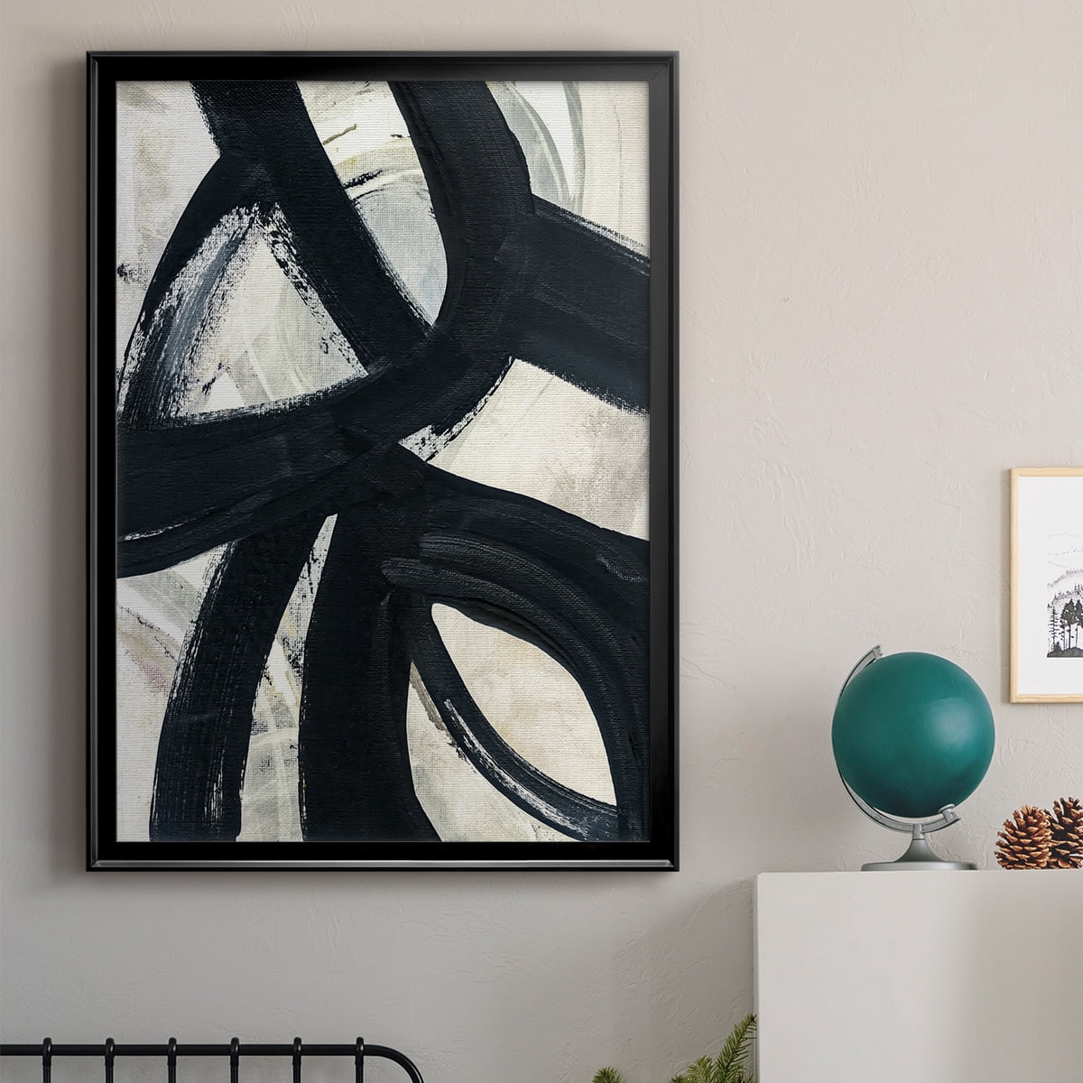 A Day in Brooklyn Premium Framed Print - Ready to Hang