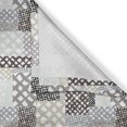 thumbnail image 6 of Ambesonne Retro Valance & Curtain, Patchwork Style, 55"x45", Multicolor, 6 of 6