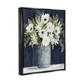 thumbnail image 4 of Stupell Industries White Country Blooms Botanical & Floral Painting Black Floater Framed Art Print Wall Art, 17 x 21, 4 of 10