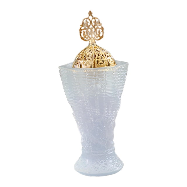 Soporte de escritorio Gloria Quemador de incienso dorado para té