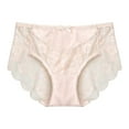 thumbnail image 2 of PiGOGI Women's Seamless Lace Underwear - Ice Silk Comfortable Briefs - M to XL Breathable Panties Khaki, 2 of 3