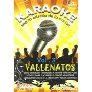 Karaoke: Vallenatos 3 (DVD)