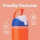 thumbnail image 4 of Botella de agua Owala Kids FreeSip aislada 470 mL Blue Citrus, 4 of 5