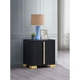 thumbnail image 2 of Marceline 2-drawer Nightstand Black, 2 of 14