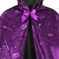 thumbnail image 4 of Disney Sarah Sanderson Costume Accessory Set for Adults with Hooded Satin Cape and Hairpiece, Adults, 4 of 4