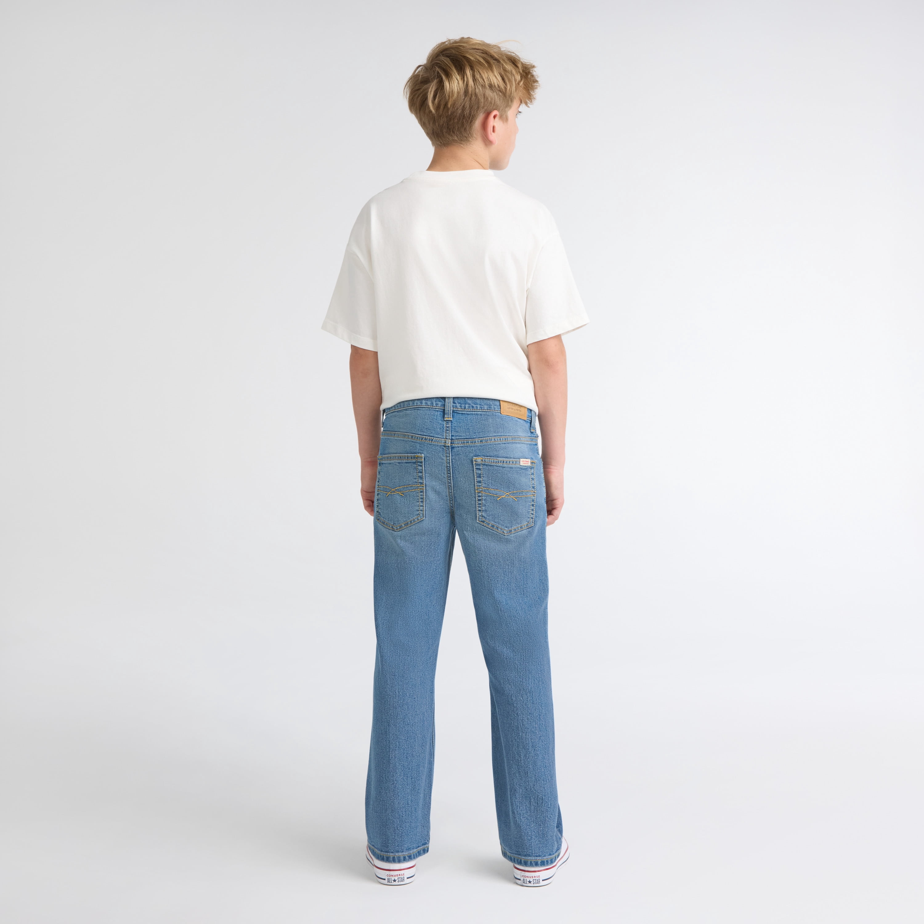 Levi Strauss Signature Boys Bootcut Jean, Size 4-18