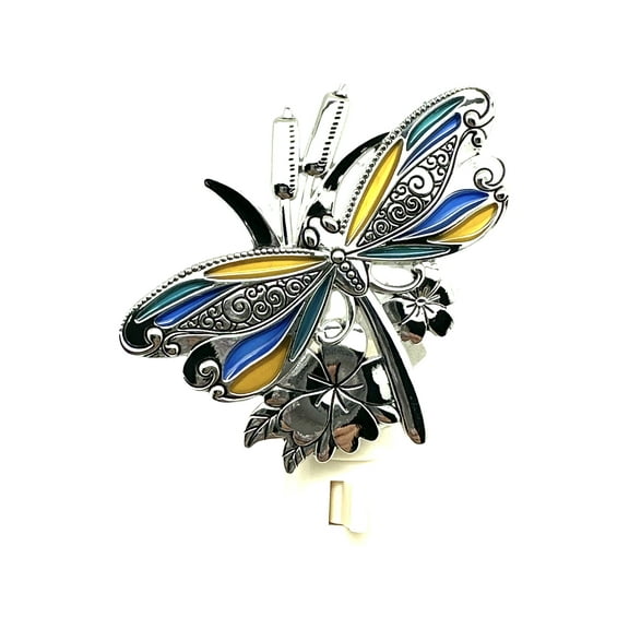 Colorful Metal Dragonfly NightLight by Ganz