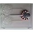thumbnail image 2 of Octopus on a Round Background Holding Hearts Lollipop Candy Mold V053, 2 of 2