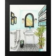 thumbnail image 2 of Medley, Elizabeth 15x18 Black Modern Framed Museum Art Print Titled - Boho Bath II, 2 of 5