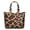 Beige-1, variant on 22 Inch Oversized Travel Bag Lightweight Canvas Weekender Duffel with Multi Pockets, Animal Print