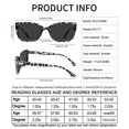 thumbnail image 7 of OCCI CHIARI Women's 2.00 Reading Glasses Sunglasses Blue Light Sunglass UV Protection Grey Readers 1.0 1.25 1.5 1.75 2.0 2.25 2.5 2.75 3.0 3.5 with Acrylic Lens, 7 of 7