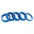 thumbnail image 1 of 2x 6 Piezas Espaciador de Auriculares de Bicicleta de Aleación de Aluminio, Espaciadores de Auriculares de Vástago de Bicicleta Un Zulema Espaciador de dirección de bicicleta, 1 of 8
