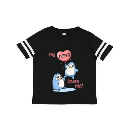 

Inktastic My Nana Loves Me Gift Toddler Boy or Toddler Girl T-Shirt