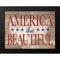 thumbnail image 2 of Marrott, Stephanie 14x12 Black Modern Framed Museum Art Print Titled - America, 2 of 5