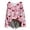 Multicolor5, variant on Mgmyaa Women's Long Sleeve Shirt Christmas-Themed Crew Neck Batwing Sleeve Casual Top