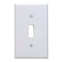 WALLPLATE 1TOG WHITE