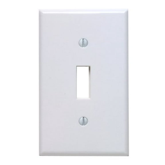 WALLPLATE 1TOG WHITE