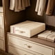 thumbnail image 2 of Caja de almacenamiento plegable con ventana transparente,organizador de tela apilable para ropa de cama,sábanas,edredones,mantas y ropa.Armario plegable para debajo de la cama.Contenedor de, 2 of 6