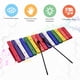 thumbnail image 2 of Xilófono Xilófono de 15 teclas, colorido instrumento de percusión musical, instrumento de educación temprana para el desarrollo del sentido de la música Meterk Xilófono, 2 of 6