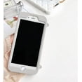 thumbnail image 4 of Wallet Case Compatible with iPhone, Pretty Luxury Bag Design, Purse Flip Card Pouch Cover Soft Silicone Case with Hand Holder Long Shoulder Strap(Gray,iPhone XS max), 4 of 6
