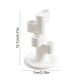thumbnail image 2 of Organizador giratorio de soporte para cepillos de dientes | Soporte de brocha de maquillaje de plástico ABS giratorio de 360 ° | Almacenamiento de bolígrafos multiusos impermeable a prueba de, 2 of 5
