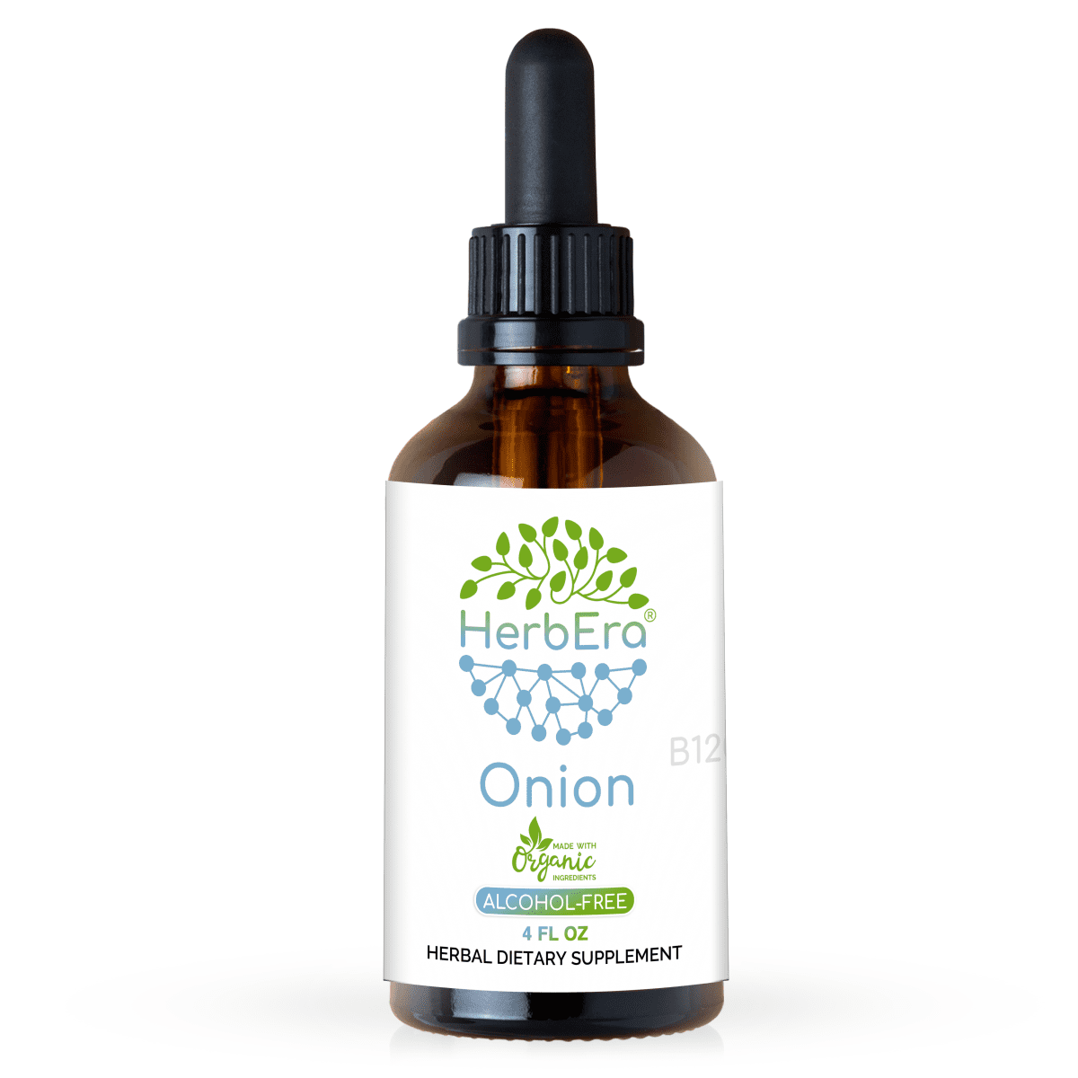 Onion AlcoholFREE Herbal Extract Tincture, SuperConcentrated Organic