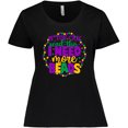 thumbnail image 3 of Inktastic Mardi Gras I Need More Beads Funny Women's Plus Size T-Shirt, 3 of 5