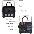 thumbnail image 4 of Machine à Brouillard JDR Mini 500W Machine à Fumée avec Mode Auto et Télécommande Sans Fil Brumisateur Portable pour Fêtes Extérieures Effet de Scène Disco Intérieur Désinfection d'Halloween Ou Mariages 2, 4 of 6