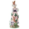 thumbnail image 2 of Fitz and Floyd Jardin Rabbit Female Earthenware Decorative Figurine, 2 of 6