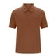 thumbnail image 4 of Blusa y camisa de manga corta con cuello vuelto para hombre, informal, de verano, con bloques de color, de manga corta, con solapa y media cremallera, de poliéster., 4 of 7