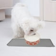 thumbnail image 5 of Melamine pet bowl cat supplies cat food tray cat bowl neck guard dog bowl - orange outside white inside, 5 of 5