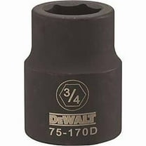 Stanley Tools 7517212 DWMT75170OSP Impact 0.75 Drive Socket, 0.75 in.