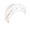 White, variant on Women's Soft Monochrome Single Braid Hat Pin Baotou Hat