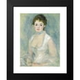 thumbnail image 2 of Pierre-Auguste Renoir 19x24 Black Modern Framed Museum Art Print Titled - Madame Henriot (C. 1876), 2 of 5