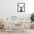 thumbnail image 4 of Stupell Industries Glam Deer with Disco Balls Black Floating Frame Canvas Art, 17 x 21, by Victoria Barnes, 4 of 8
