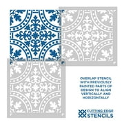 Florenza Tile Stencil - Large Size - 12x12 Tile